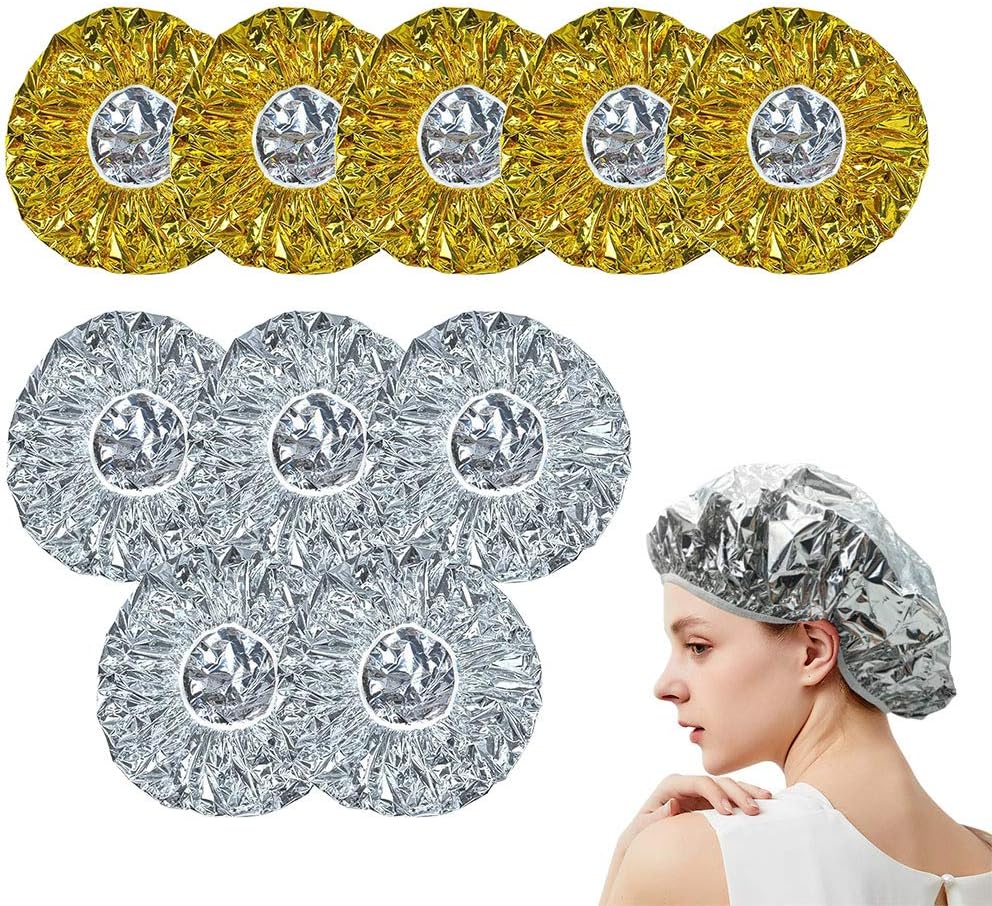 Aluminium Cheveux, ACTOYS 10pcs Chauffant Cheveux Soin, Auto Chauffant