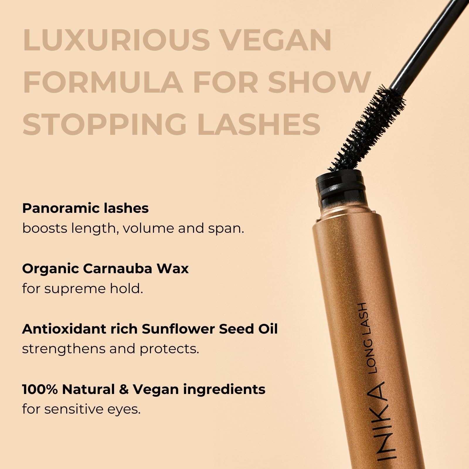 INIKA Long Lash Mascara Black