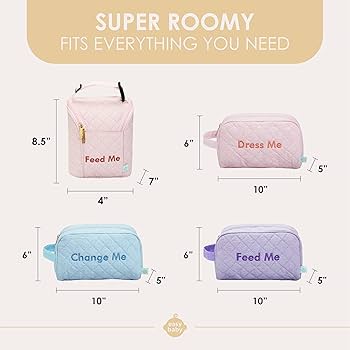 Easy Baby - Diaper, Bottle, And Supplies - Organizer Pouches - Change