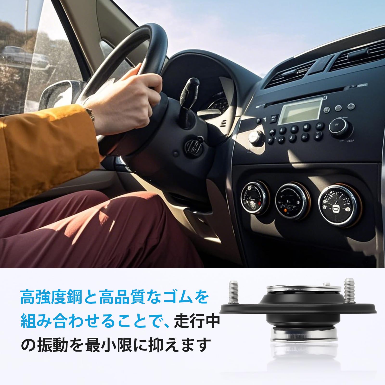 Amazon | Sarasara フロント アッパーマウント プリウス ZVW30 ZVW35