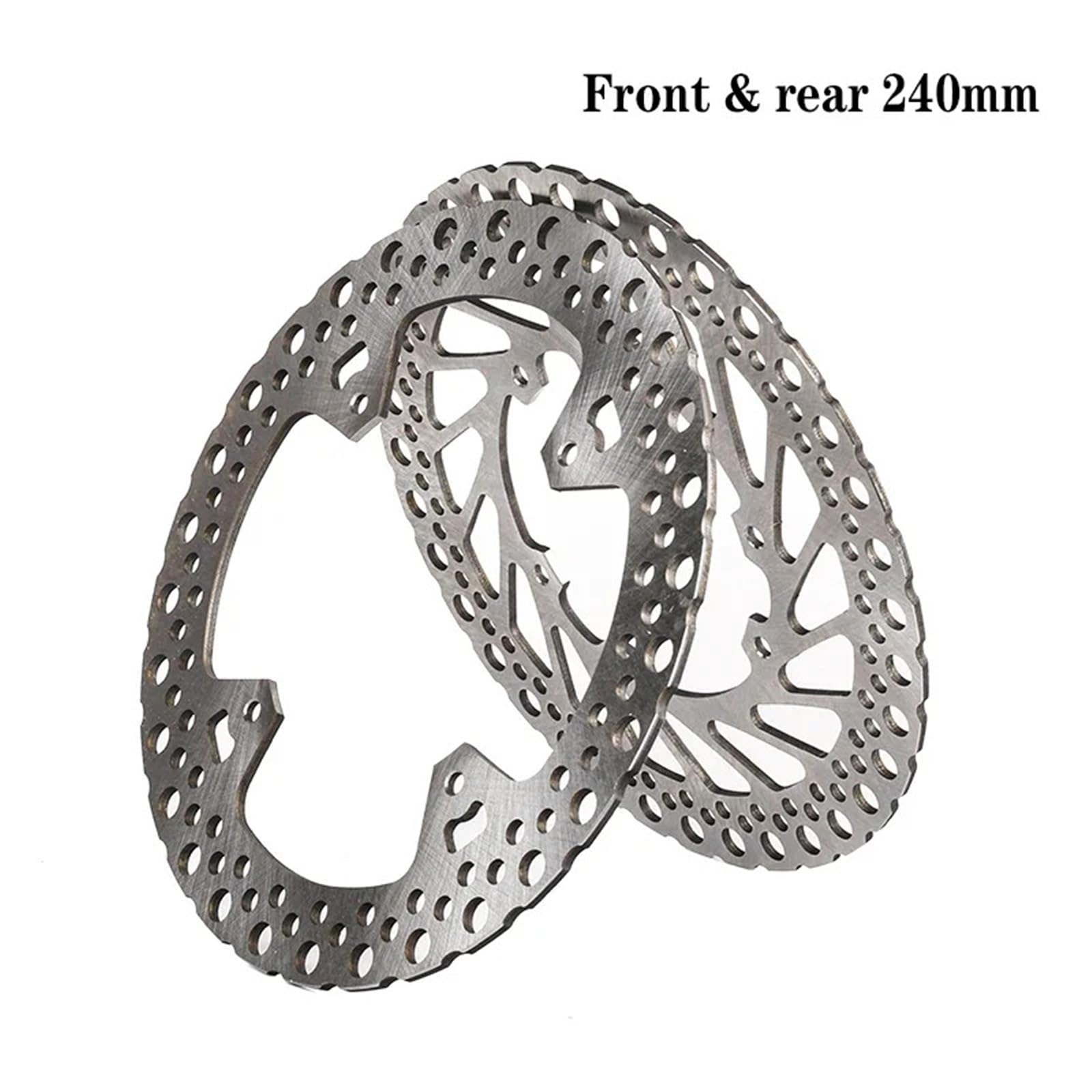 Motocyklowe klocki hamulcowe Tarcze hamulcowe motocyklowe 240 mm pasujące do motocykli Honda CR125R CR250R CRF250R CRF250RX CRF250X CRF450R CRF450RX CRF450X(240mm Rear Disc)
