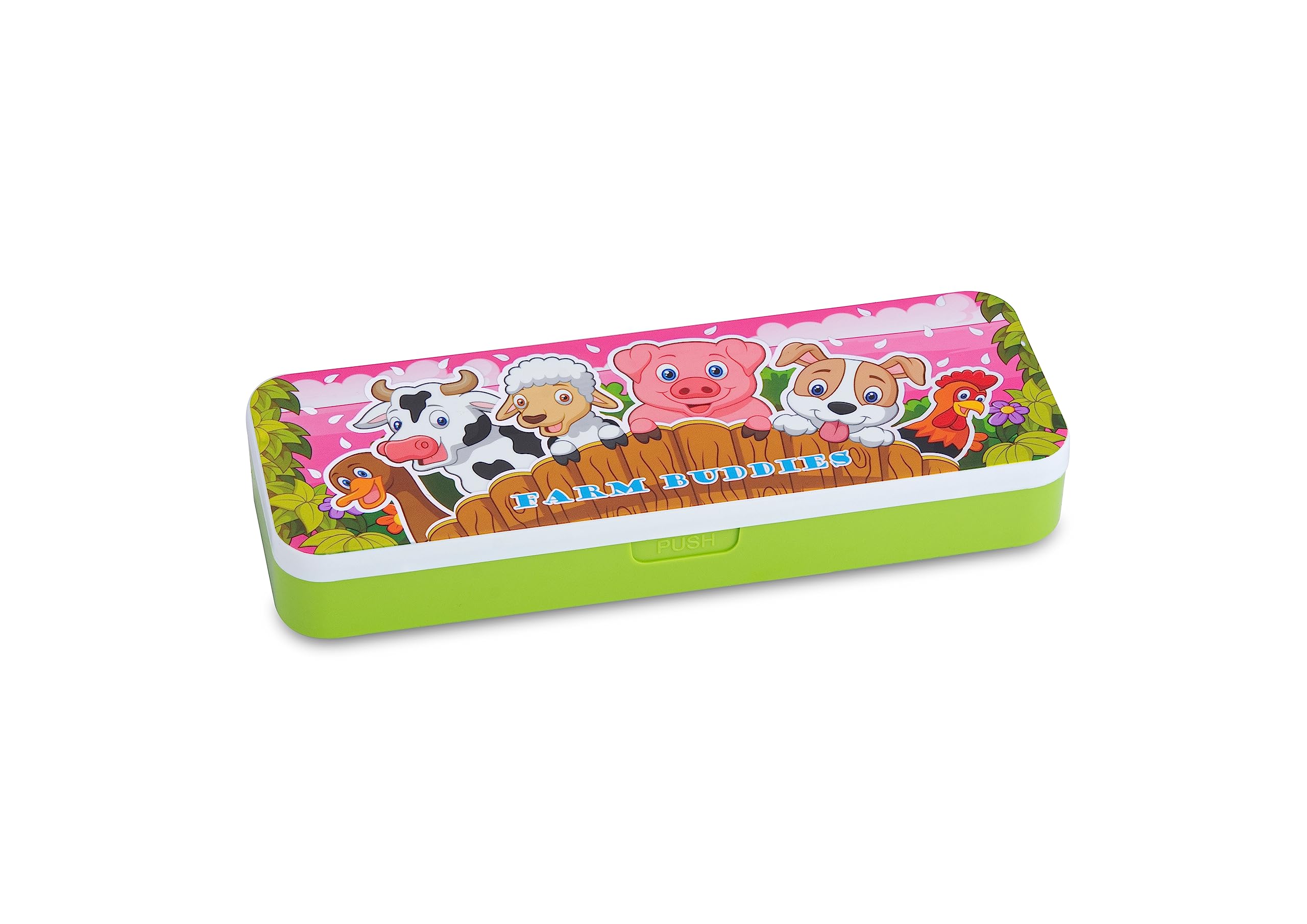 HAZEL Pen Pencil Box for Crayon Organizer | Idea Pen Box with Separator for Pencil, Crayon, Pen & Stationary Organizers | Crayon Box Storage for School Kids, Green (B0CC26YL9Q) Amazon Price History, Amazon Price Tracker