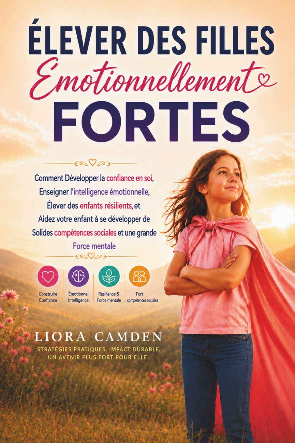 Élever des filles émotionnellement fortes: Comment développer la confiance en soi, enseigner l'intelligence émotionnelle, élever des enfants ... sociales et une grande force mentale