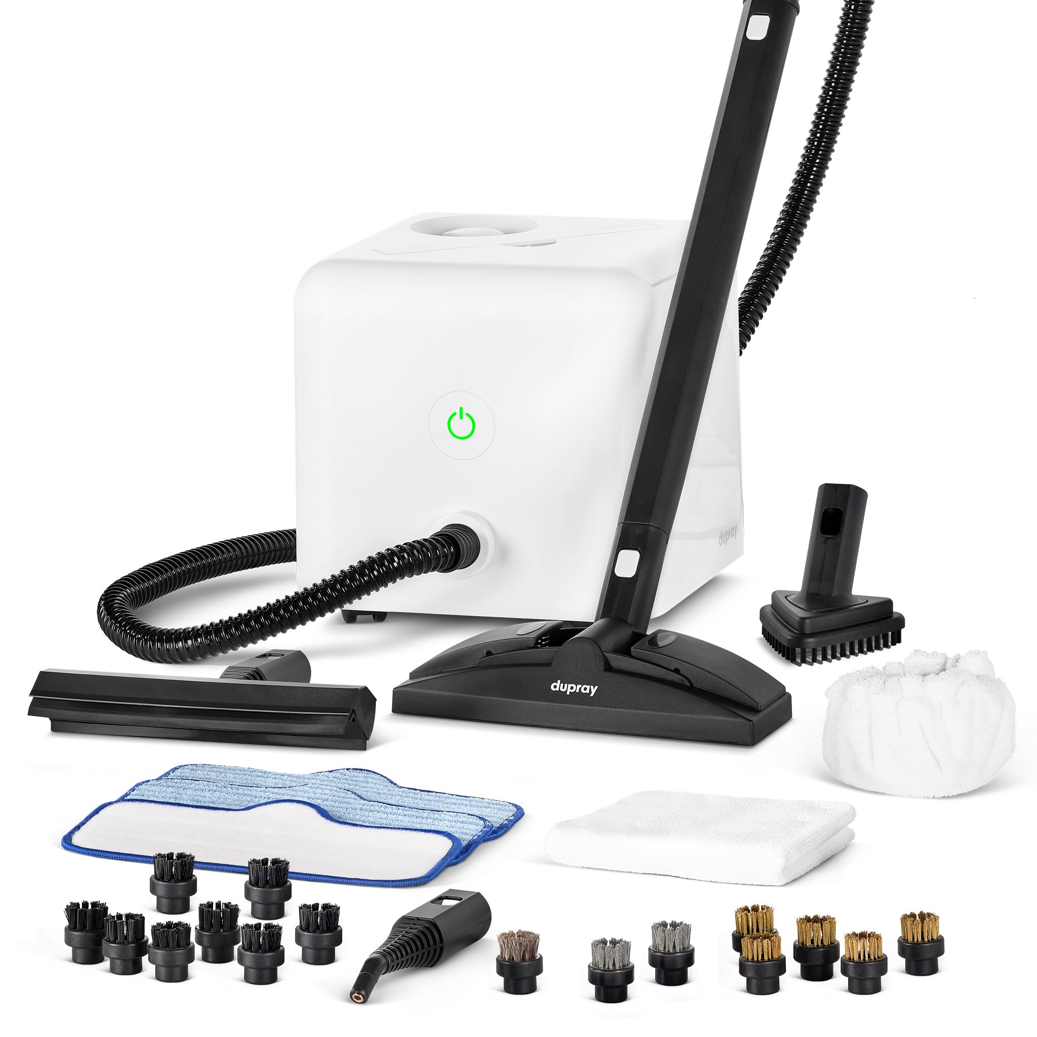 Dupray Neat Steam Cleaner with 27-Piece Accessory Kit – High-Performance Chemical-Free Cleaning for Floors, Cars, Tiles, and More, *Kills 99.9% of
