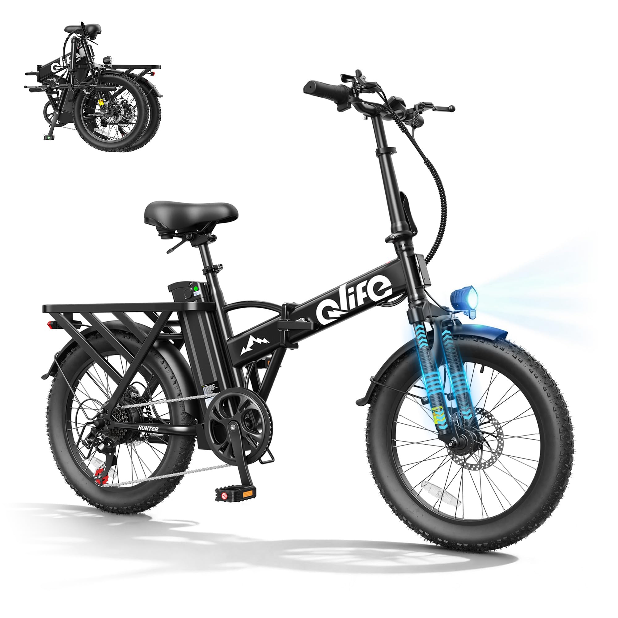 Qlife Hunter Foldable Electric Bike