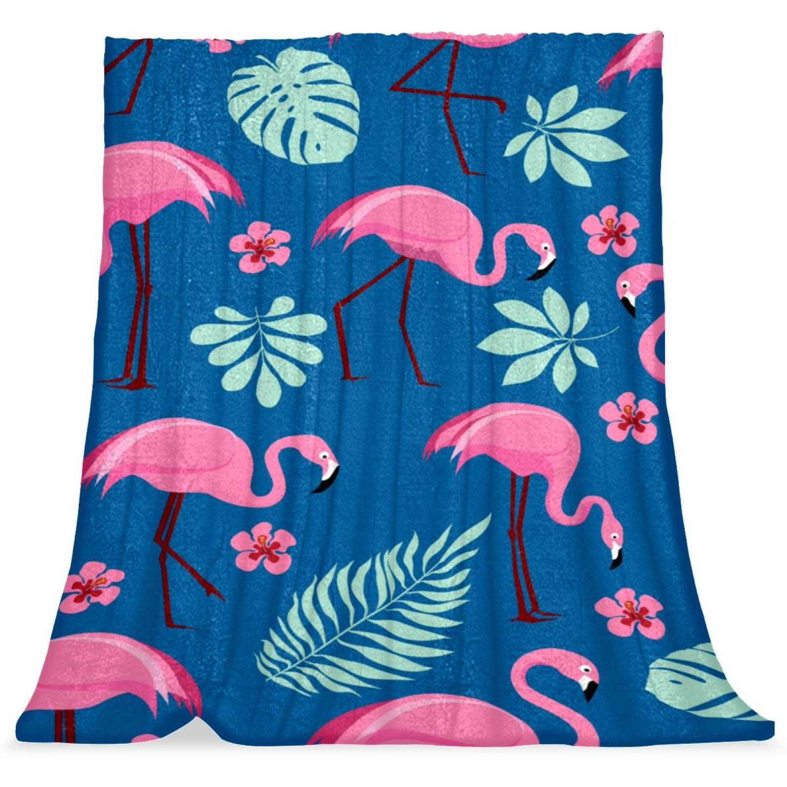 Couvre-lit TBOUOBT de qualité supérieure au motif de flamant rose élégant