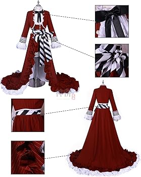 黒執事 シエル　紅茶カップ風　コスプレ　衣装　ドレス Amazon.co.jp: FAMENG 黒執事 シエル 紅茶カップ コスプレ衣装