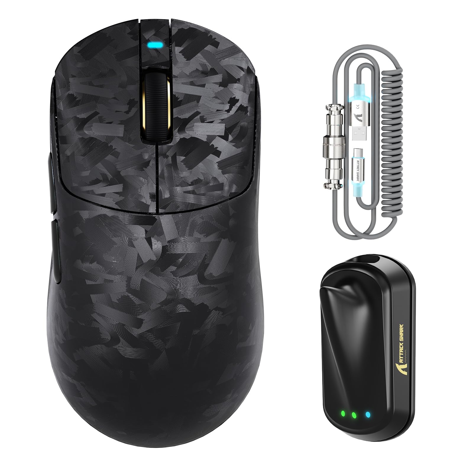 Attack Shark RS3Ultra ゲーミングマウス 8000Hz 無線 Amazon | Attack Shark RS3Ultra ゲーミングマウス 8000Hz 無線 超軽量
