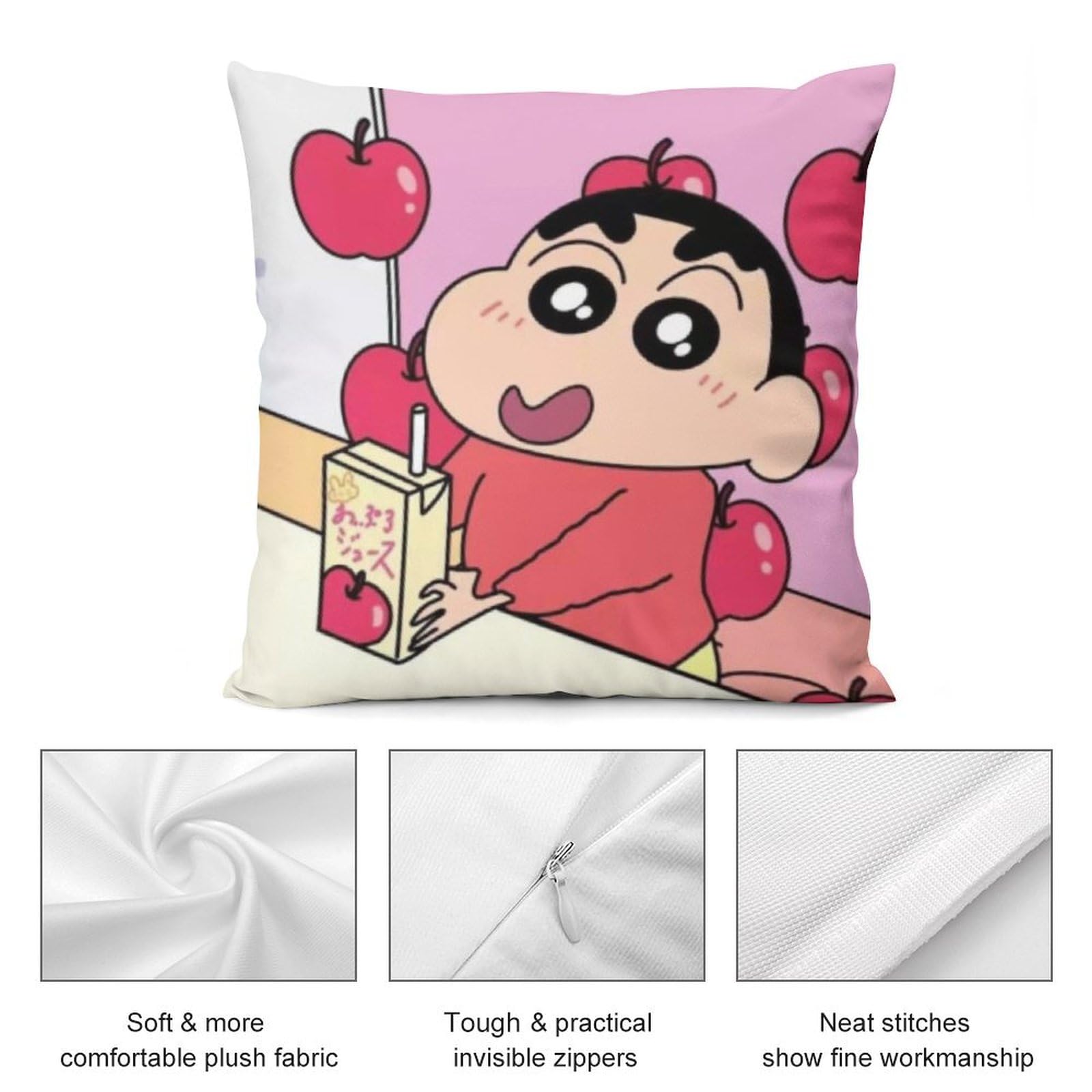 Amazon.co.jp: クレヨンしんちゃん クッションカバー 抱き枕カバー