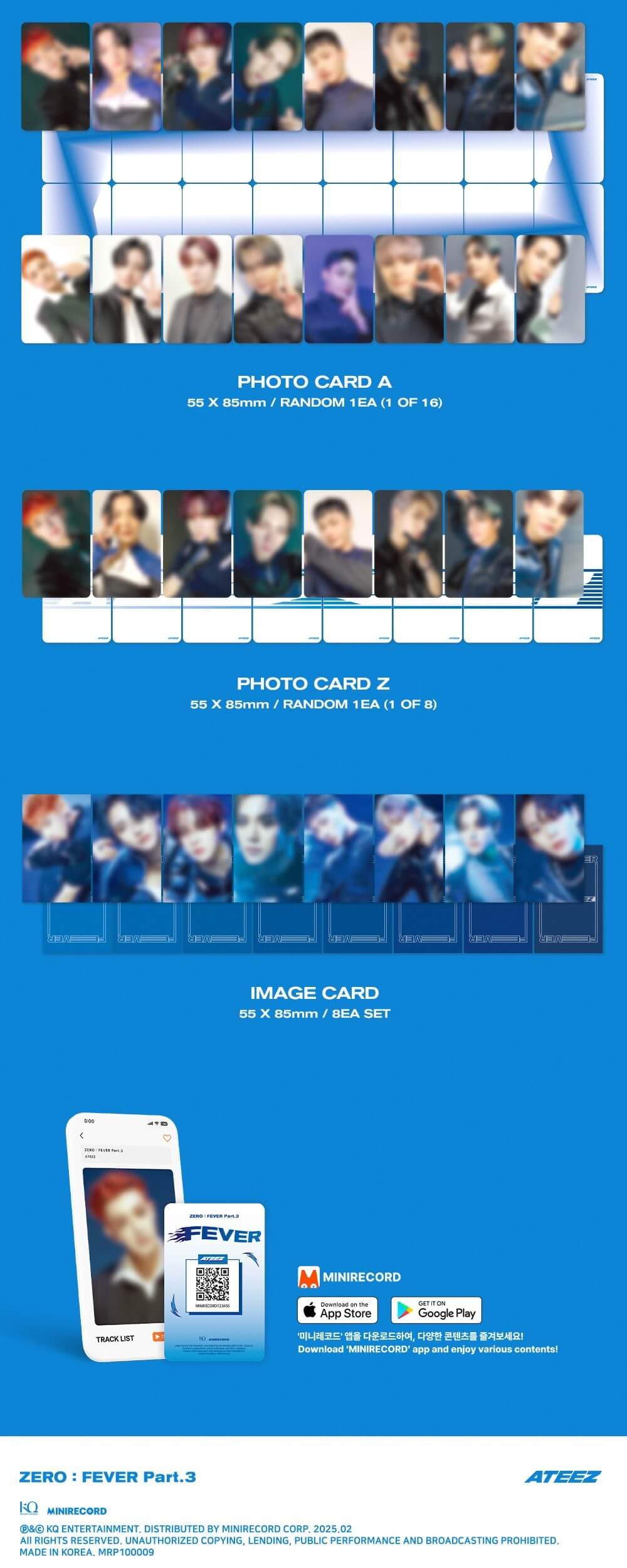 ATEEZ ZERO : FEVER Part.3 Album [A+Z+DIARY 3 Platform ver. Full Album Set]+Pre Order Benefits+BolsVos Exclusive K-POP Inspired Digital Merches