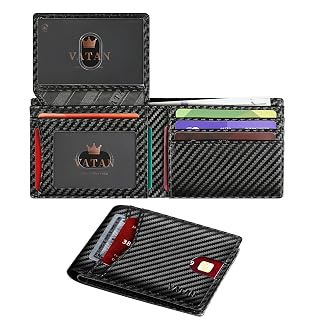 VATAN Portefeuille Homme Porte-Monnaie en Cuir avec Protection RFID - Amazon product rated Grade A