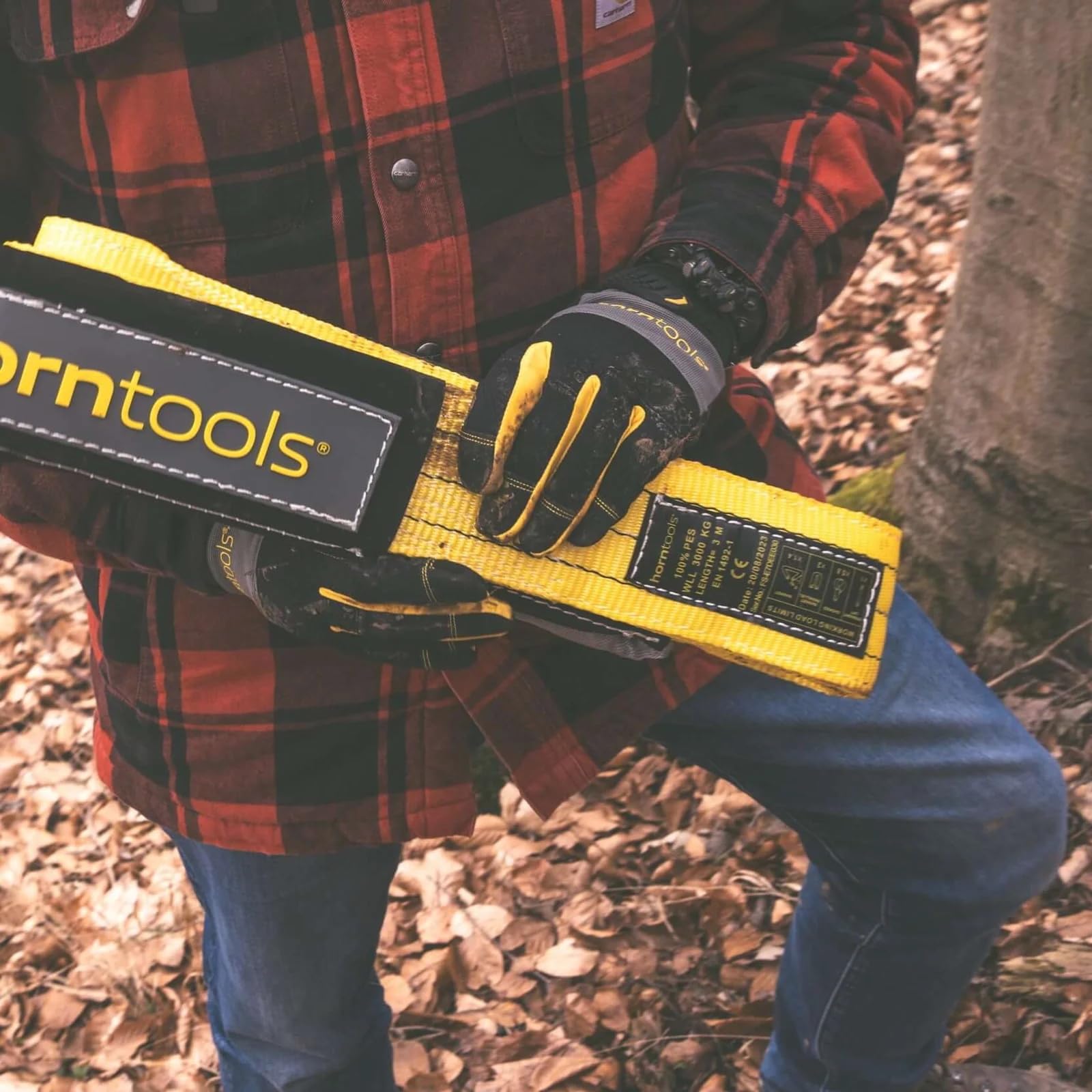 horntools Recovery Kit Entry - Handschuhe, Bergegurt, Bogenschäkel, Umlenkrolle, wasserdichte Tasche, Bergeset, Bergematerial, Softschäkel, Umlenkrolle für Offroad Zubehör für Seilwinde