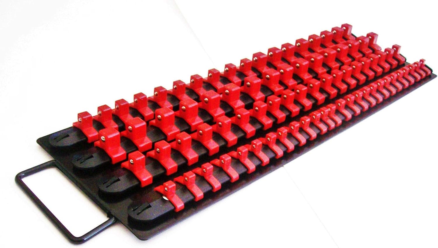🛒 Crаzу Dеаlѕ 240pc SOCKET STORAGE TRAY RAIL RACK HOLDER SET 1/4 3/8 1/2 RED BLACK BLUE 17-1/2 LONG 3 TOTAL TRAYS 6 WIDE Blасk Frіdау - 70% оƒƒ 240pc SOCKET STORAGE TRAY RAIL RACK HOLDER SET 1/4 3/8 1/2 RED BLACK BLUE 17-1/2 LONG 3 TOTAL TRAYS 6 WIDE