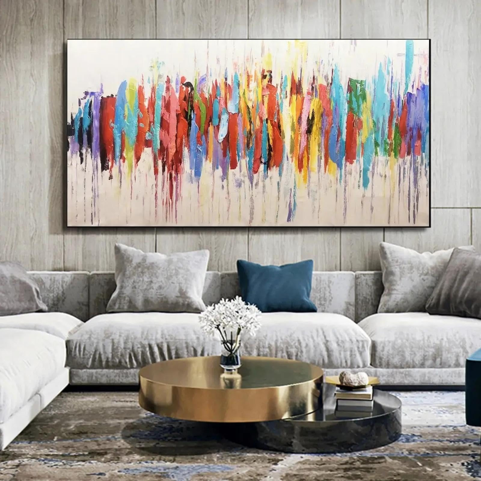 Graffiti affiches impressions sur toile pour relooker un mur de chambre vide - 6