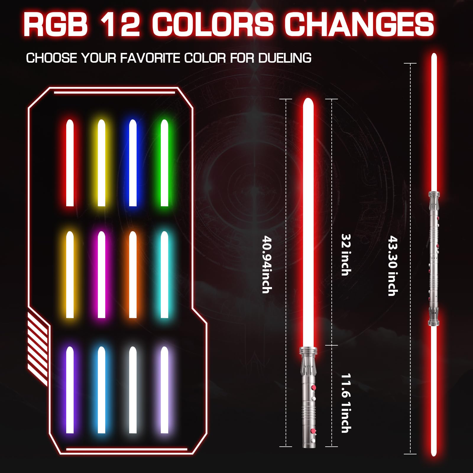 カスタムライトセーバー　ダブルブレード　RGB ダブルブレードのカスタムセーバー特集 | OK！店長のブログ