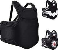 ROAR-INT Kids MMA Chest Guard Body Protector - Impact-Absorbing Padding for Ages 5-11 Training & Sparring