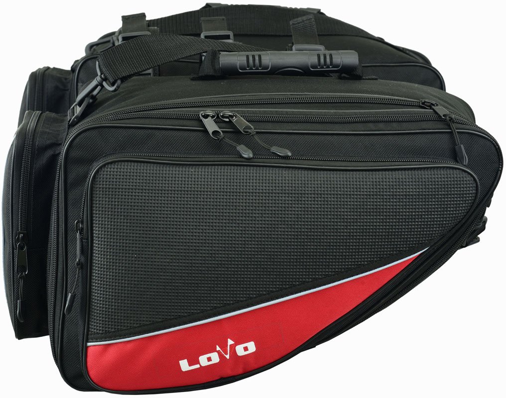 LOVO Sacoches latérales pour Moto (Semi-rigides)