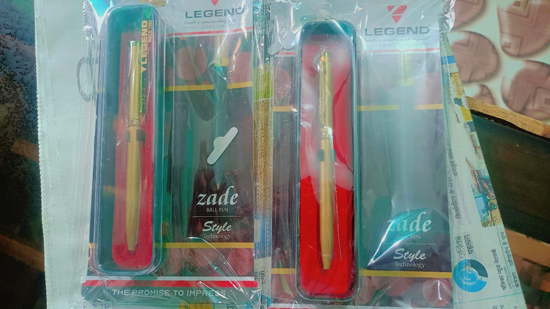 LEGEND Zade Ball Pen, Metal, Twist Action, 0.7mm Signature Refill ...
