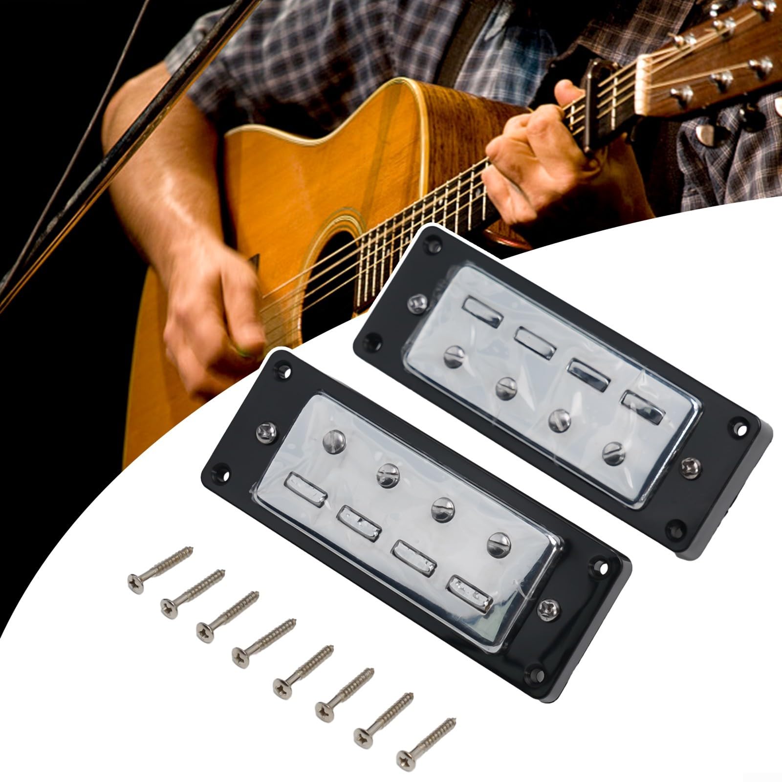 Bass Humbucker zestaw 2-częściowy szyja i mostek 10,9 K Ohm