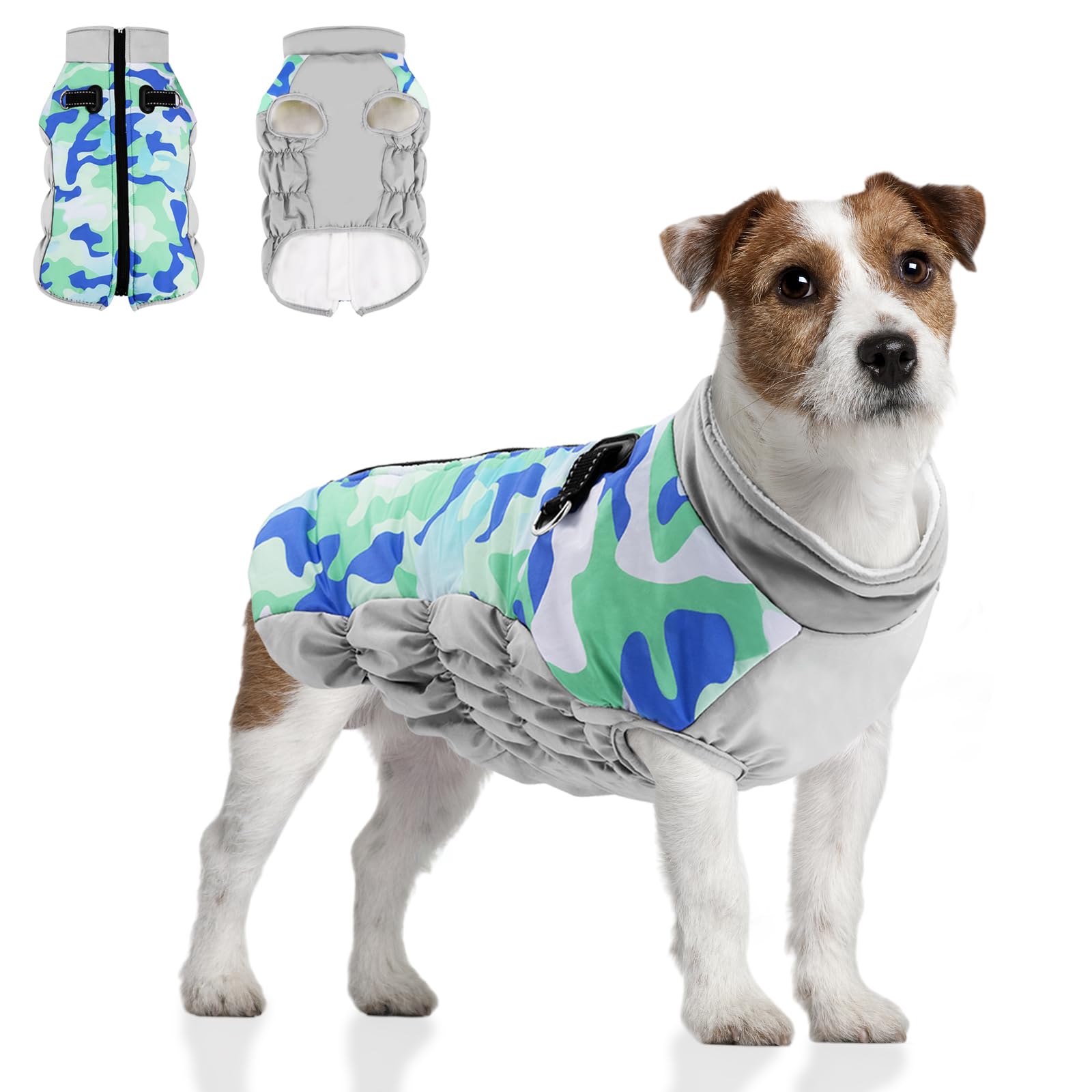 Albornoz Para Perros Bibykivn - Microfibra Absorbente, Secado Rápido, Con Velcro Ajustable, Diseño Animal, Talla L, Ideal Para Después Del Baño O Lluvia