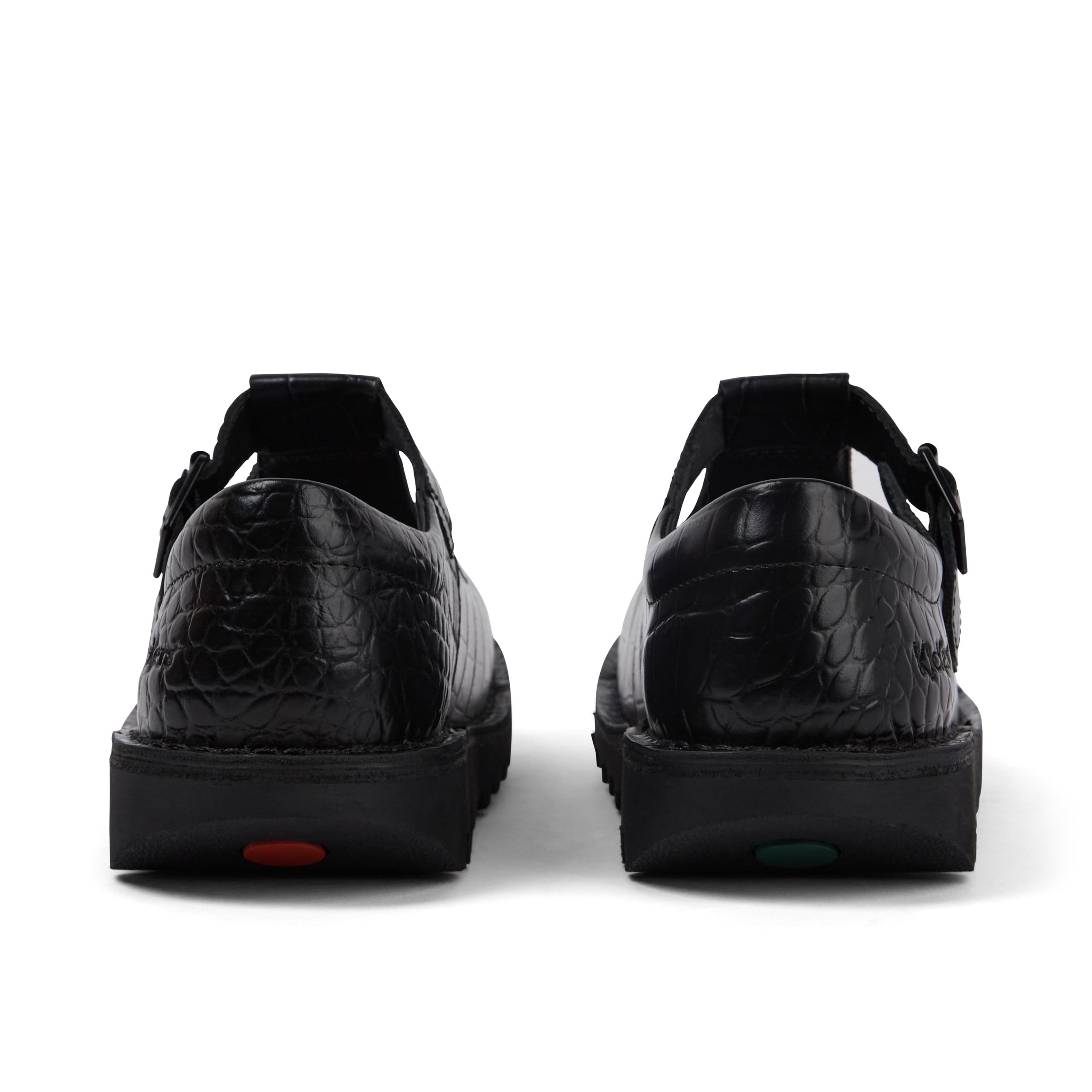 Kickers Kick T Bar Croc Leather, Scarpe Donna