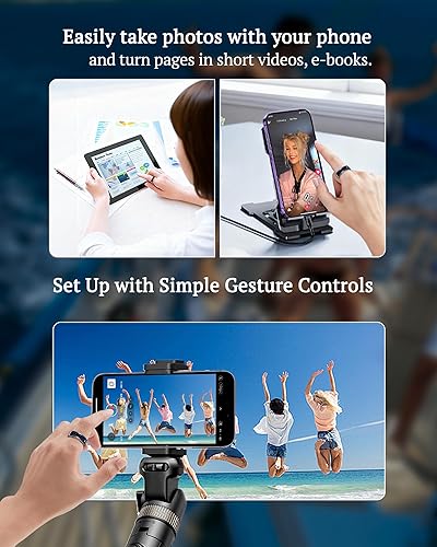 Miniatura 9 de Anillo inteligente para mujeres y hombres (negro, n. 8)