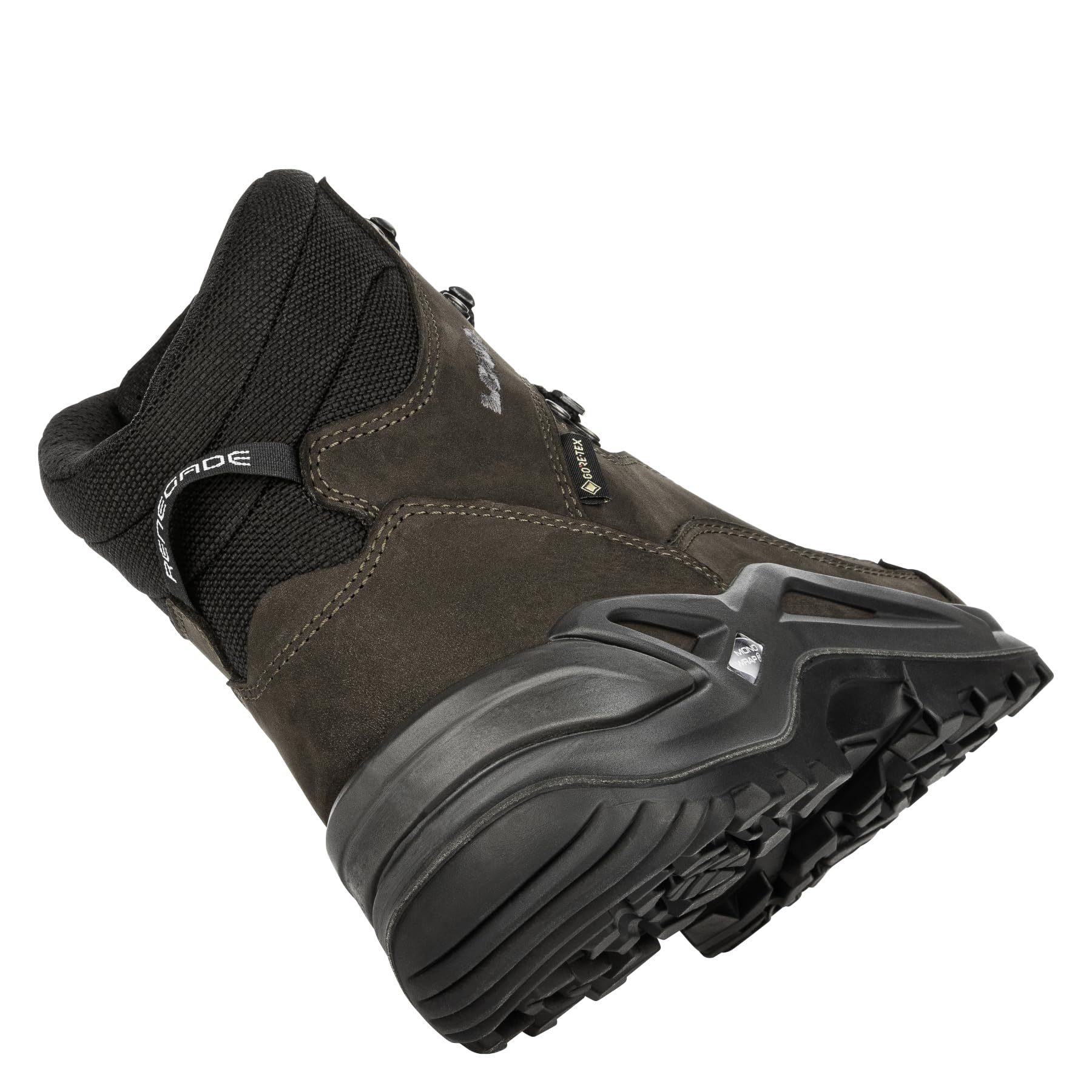 LOWA Stiefel mittel RENEGADE GTX MID dunkelbraun/schwarz, 46
