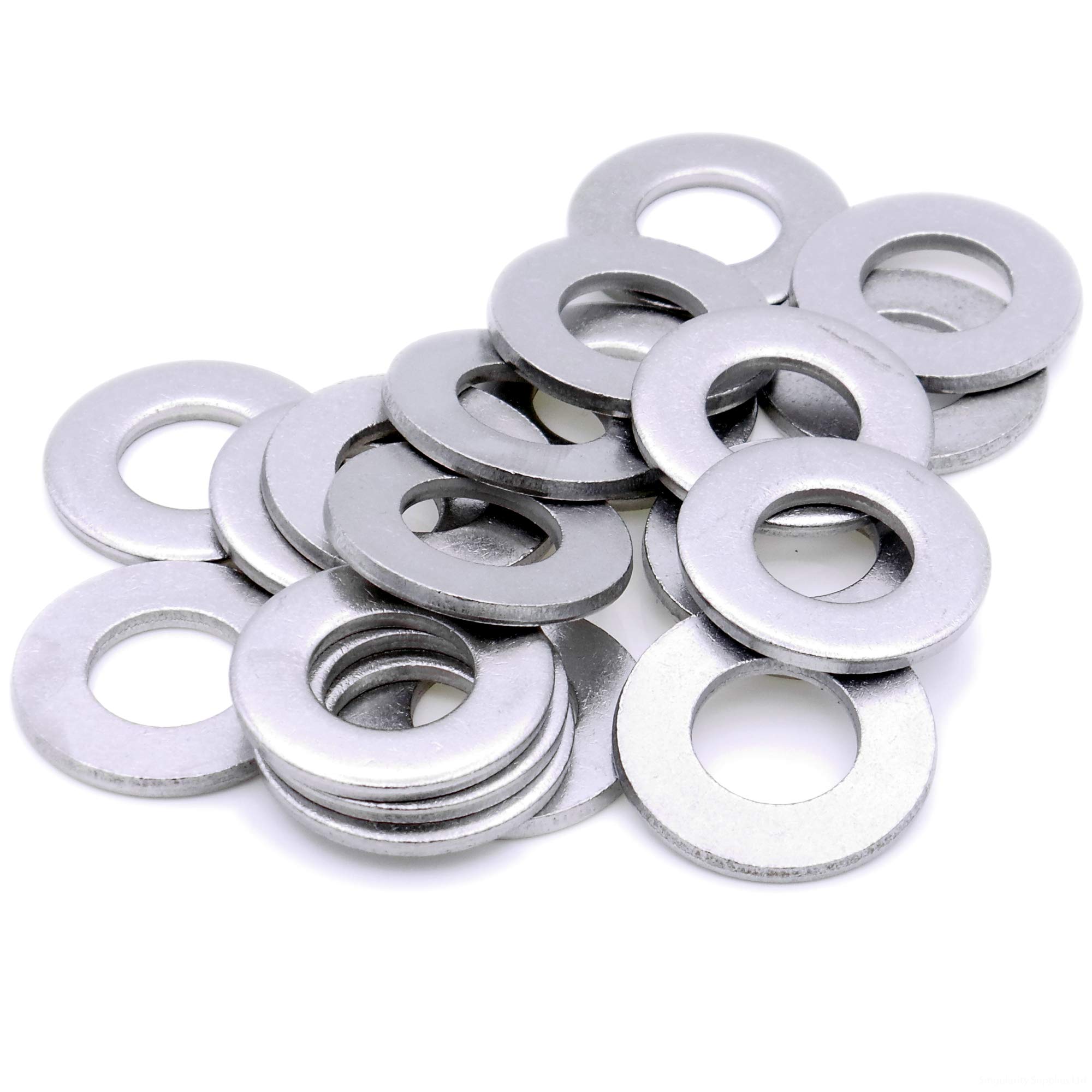 Singularity Supplies M4 (4Mm) Flat Washer (Form A) - Stainless Steel (A2) (Pack Of 20)