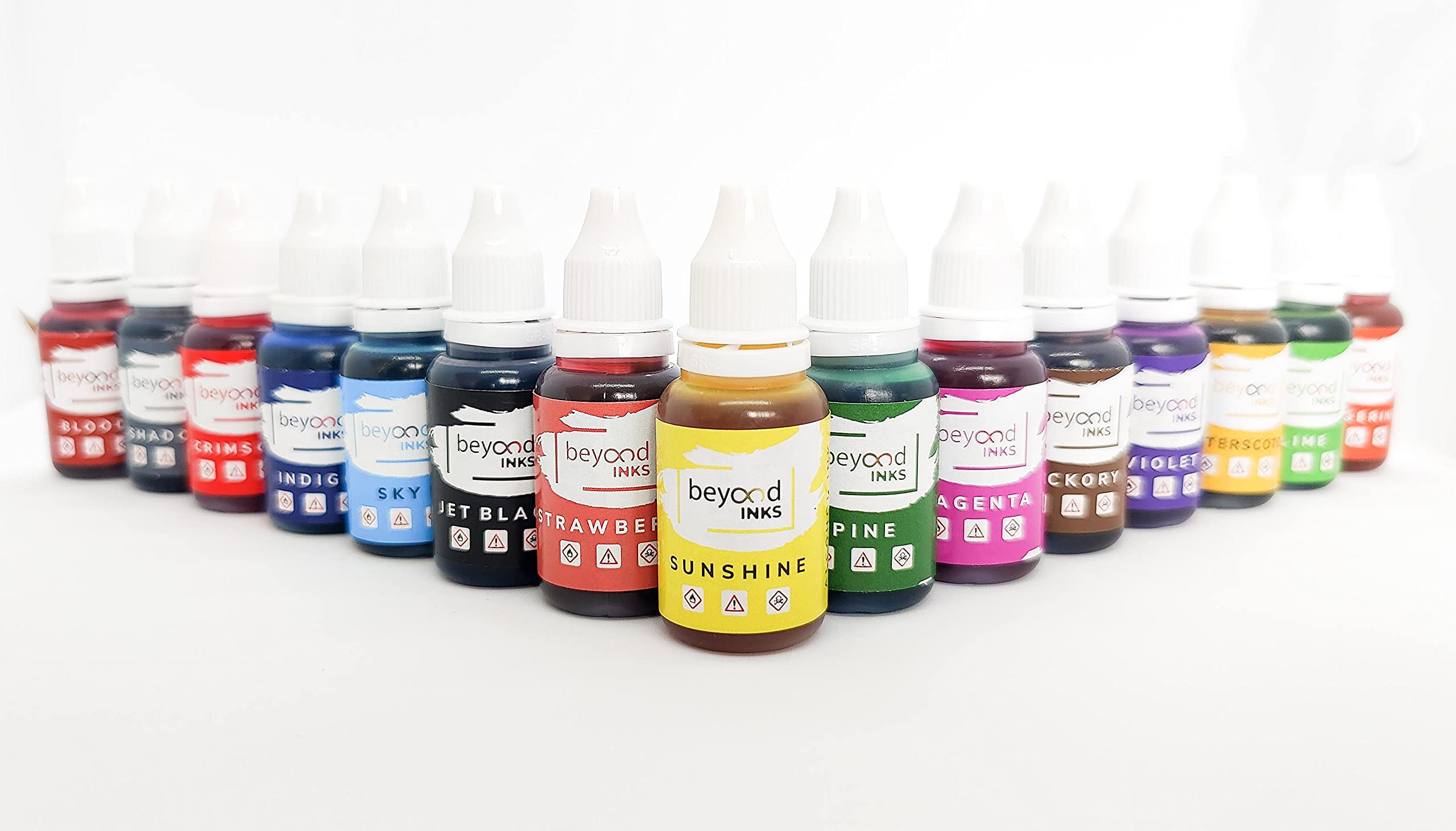 Alcohol Inks - 15 Color Pack - 20ml