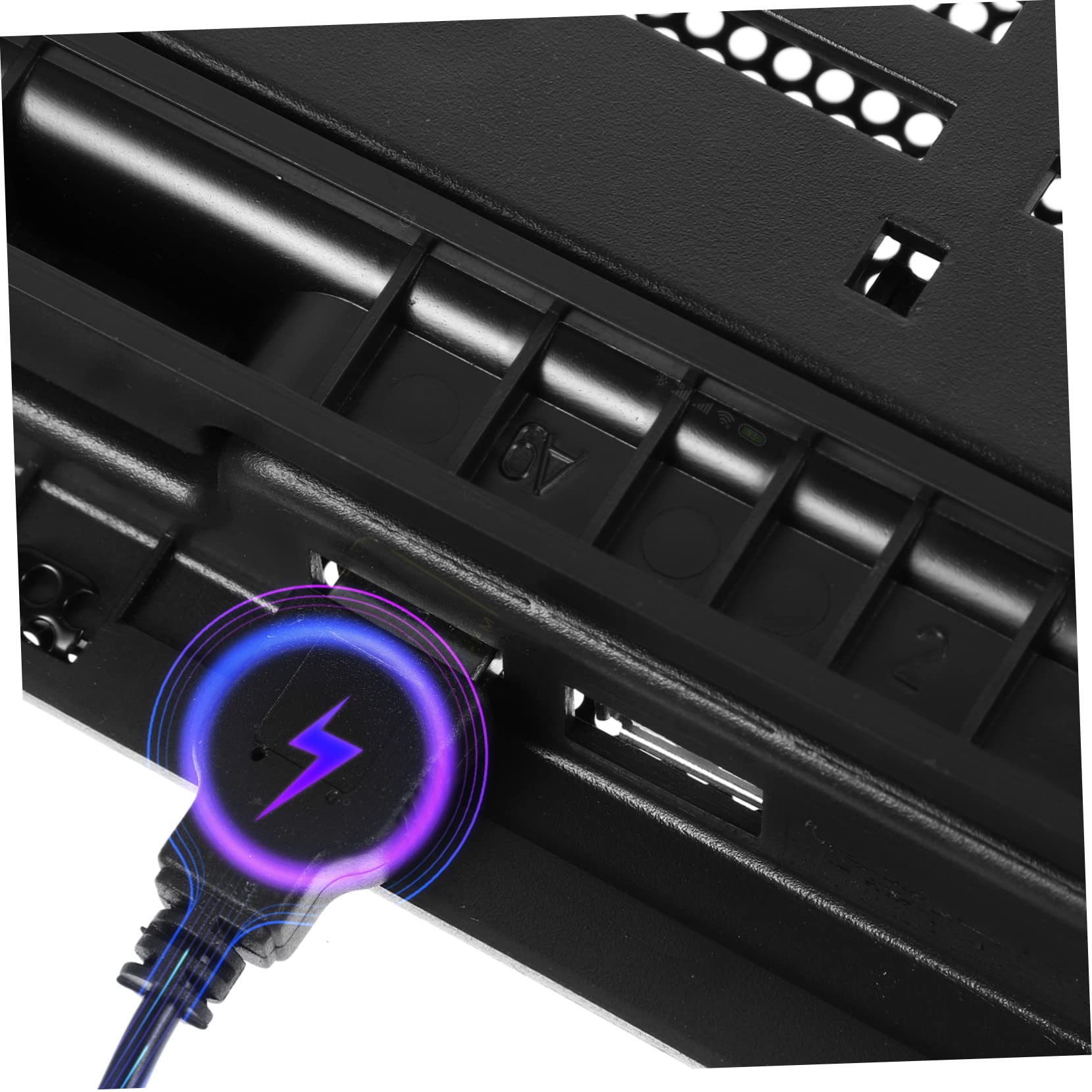 SHINEOFI Base De Refrigeración para Portátil Disipador De Profesional Soporte para Portátiles Ventilador Silencioso para Gaming o Trabajo