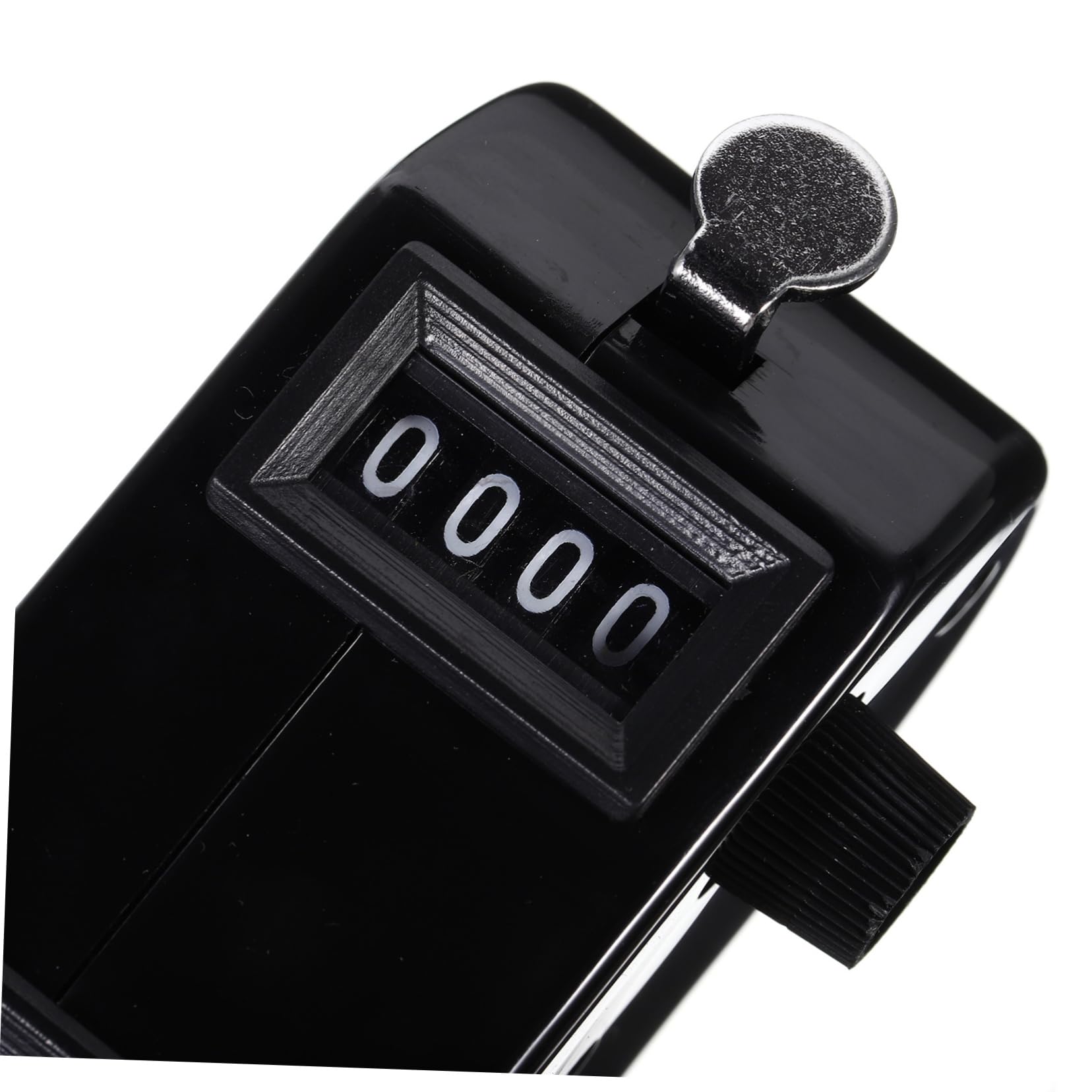 Contador de mano doble con dos funciones de conteo, clicker mecánico portátil para béisbol, golf y eventos deportivos, compacto, duradero, números legibles, negro