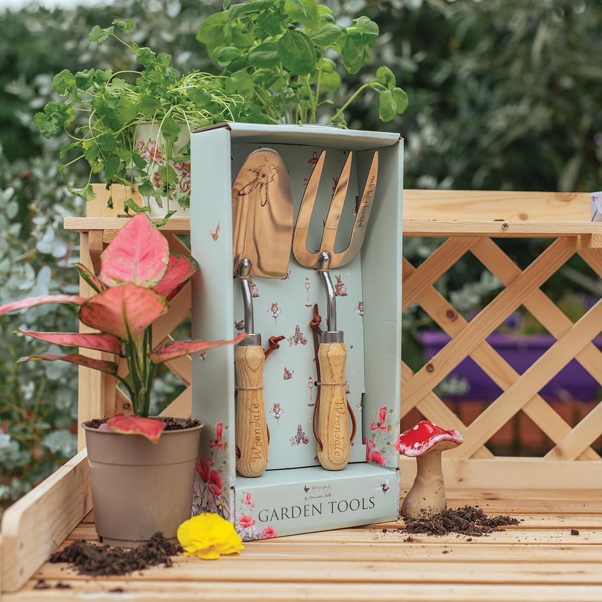 Wrendale Designs by Hannah Dale Fork and Trowel Gardening Tools Set