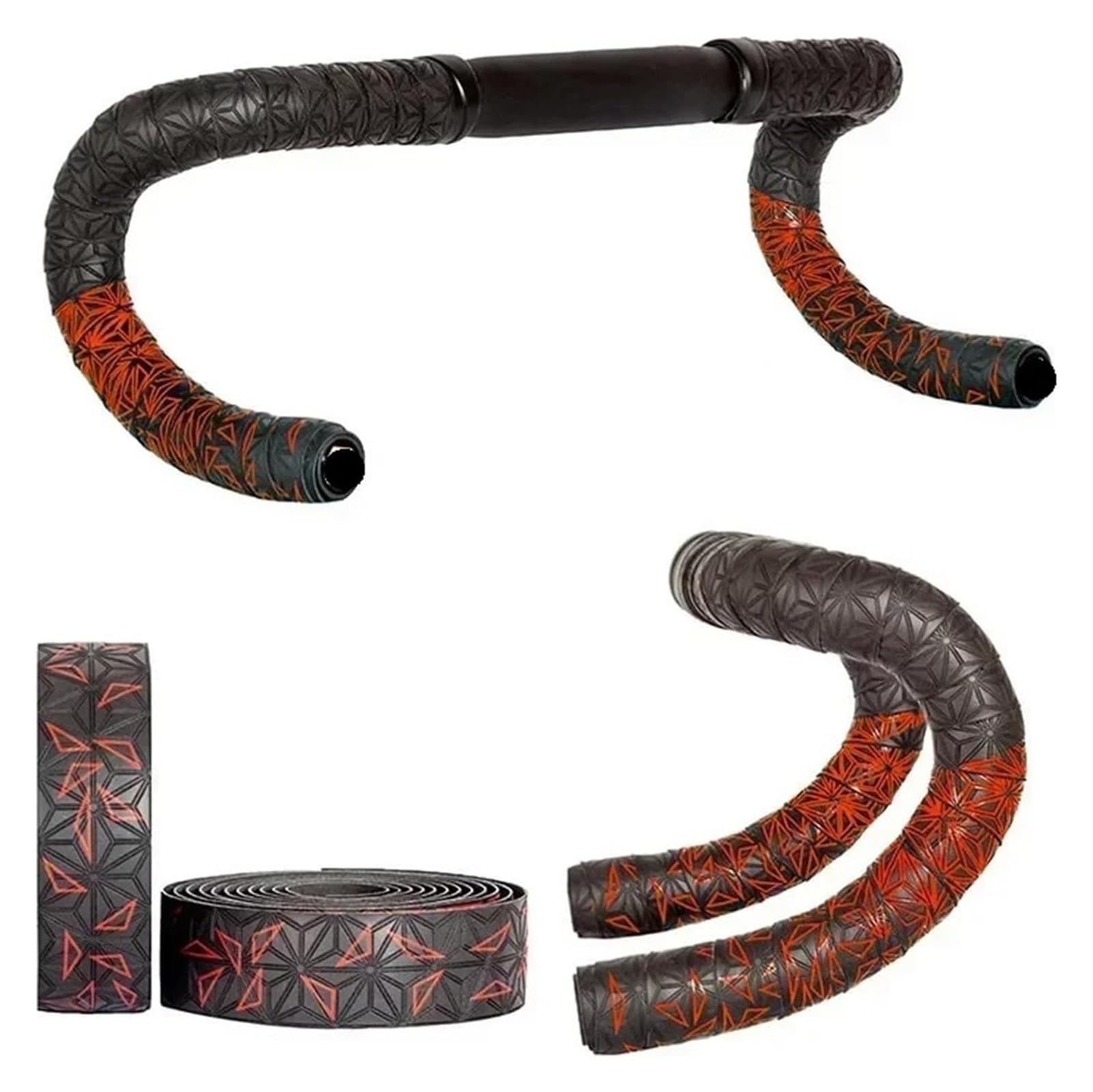 Fahrradlenkerband, Fahrradlenkerband 2150 x 30 mm, Rennradlenker, Farbverlaufsbänder, EVA/PU, weich, Anti-Vibration, Lenkerband, Fahrradzubehör