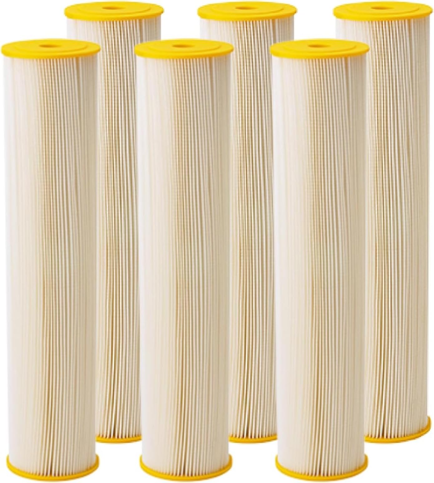 Pentek ECP50-20BB Big Blue - Filtro de agua para sedimentos de resina, poliéster, color blanco