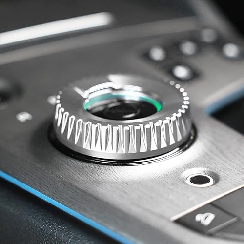 Miniatura 5 de YOUTOOCAR Cubierta de perilla de control de engranajes de aleación de aluminio compatible con accesorios Kia Sportage 2023-2025 (plateado)