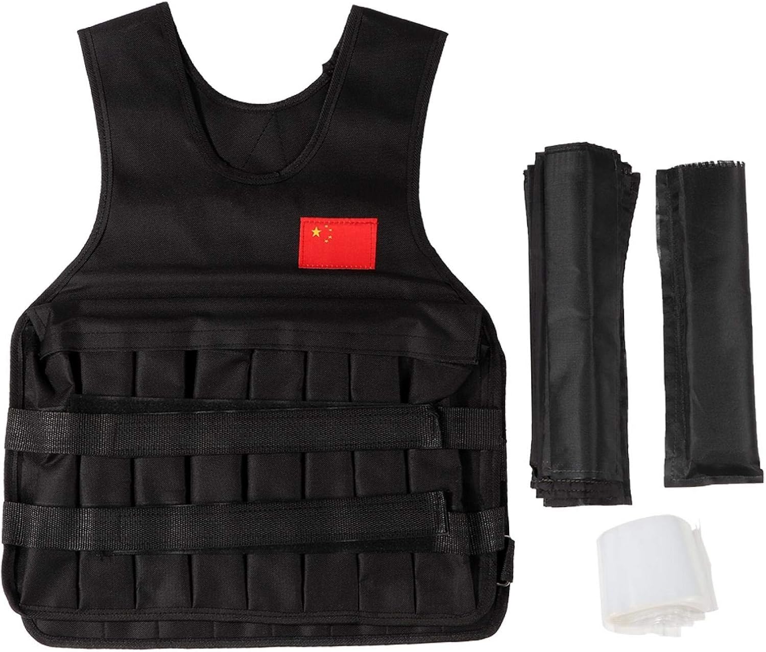 20KG Loading Weighted Vest, Adjustable Weight Vest Strength Training Weight Vests Weight