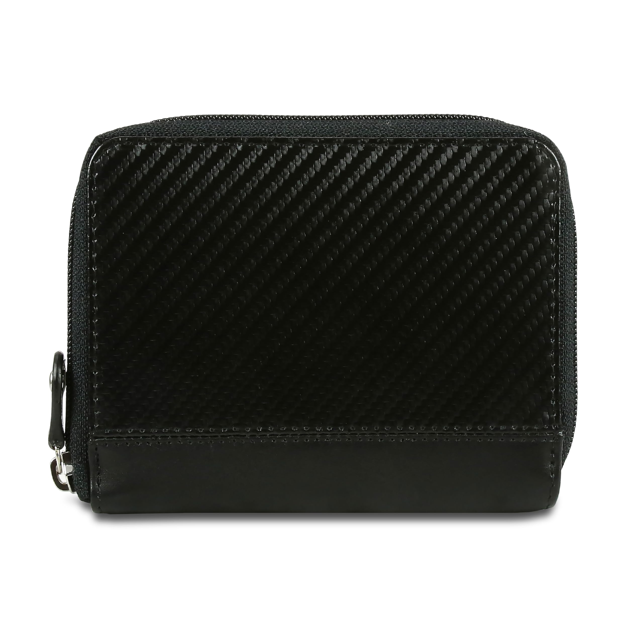 bugatti Comet Portefeuille RFID Homme en Cuir avec Zip, Format Vertical - Noir