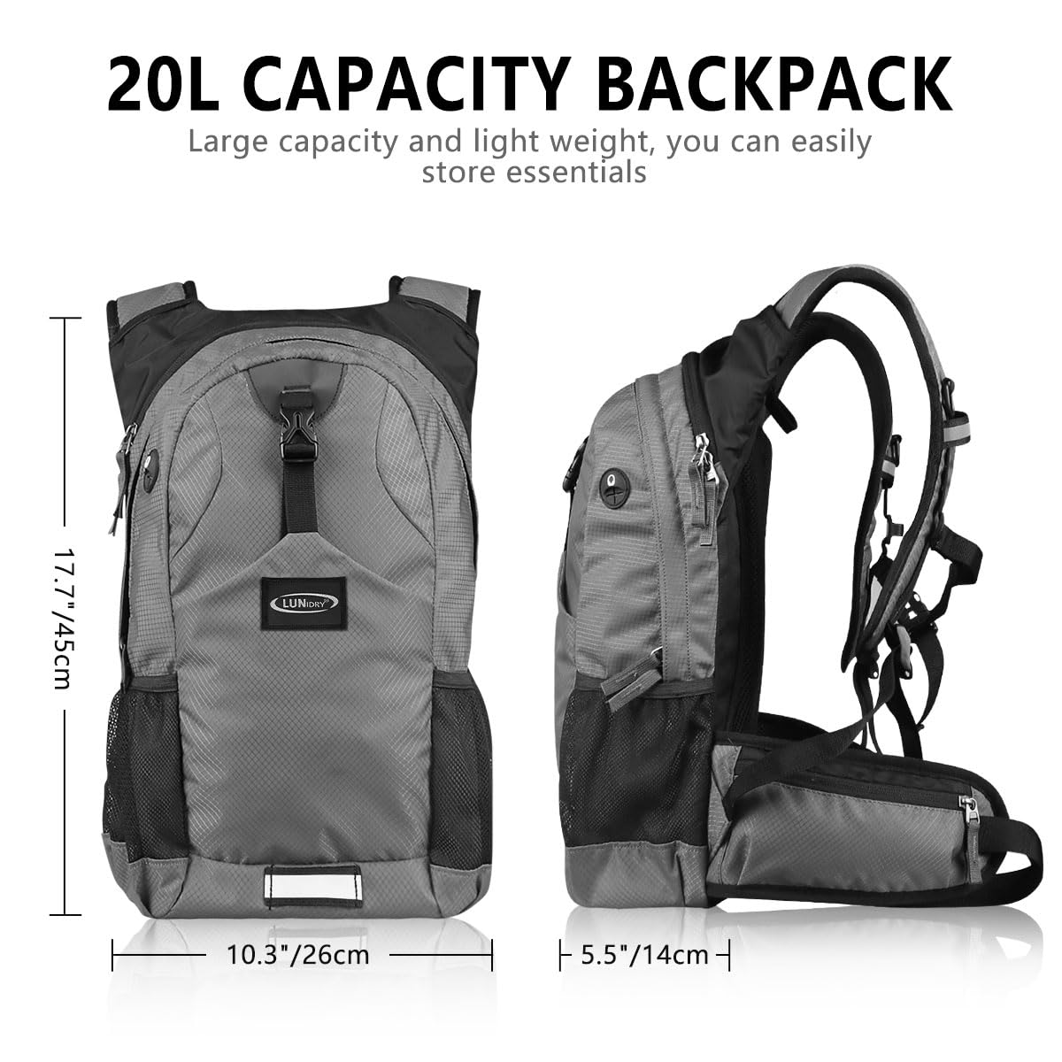 Zaino per idratazione, isolato termico, con sacca da 2 l, senza BPA, a prova di perdite, ideale per corsa, ciclismo, trekking, arrampicata, mantiene i liquidi freschi fino a 4 ore