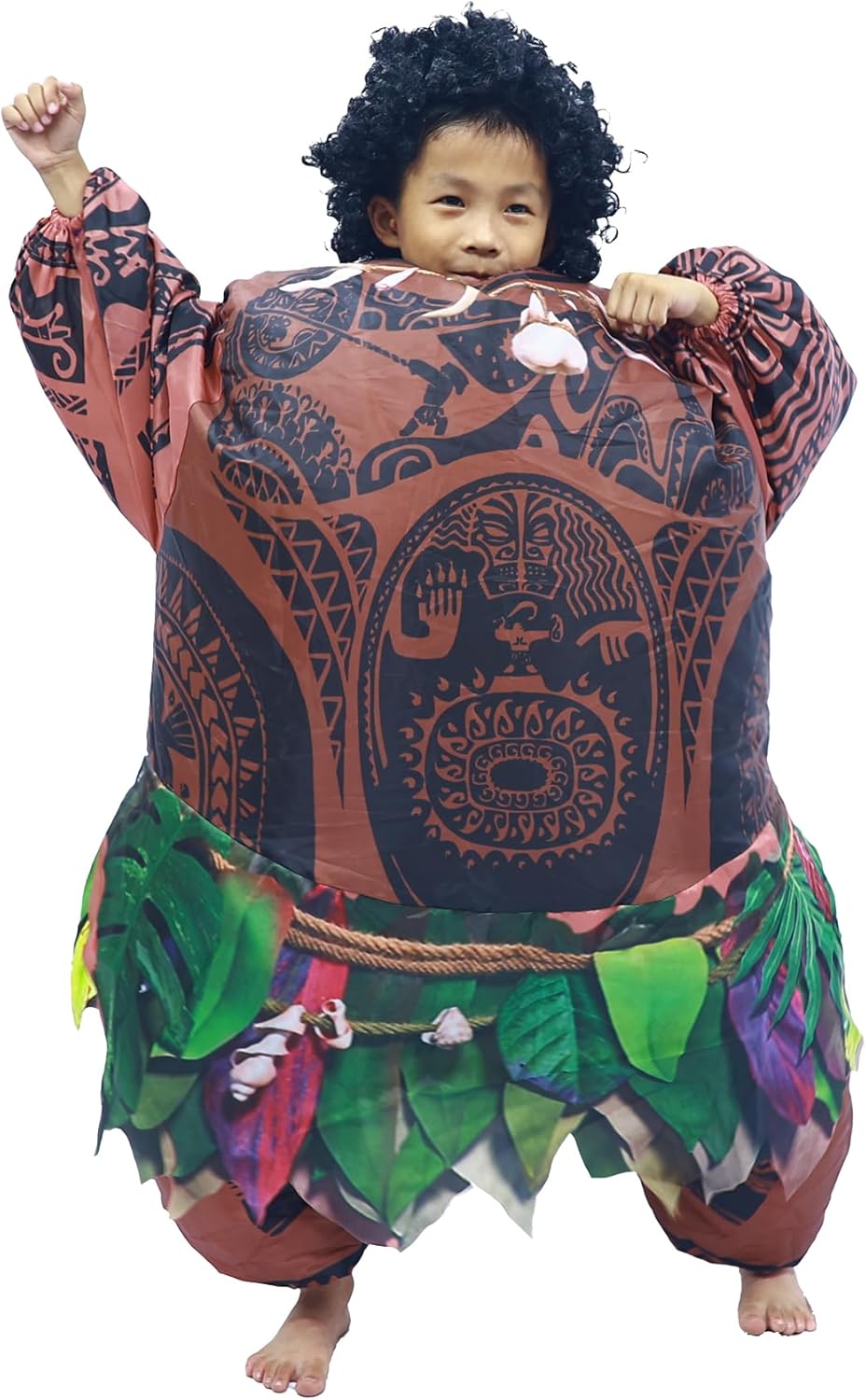 Adult Maui Inflatable costume maui halloween costume for men Inflatable luau costume