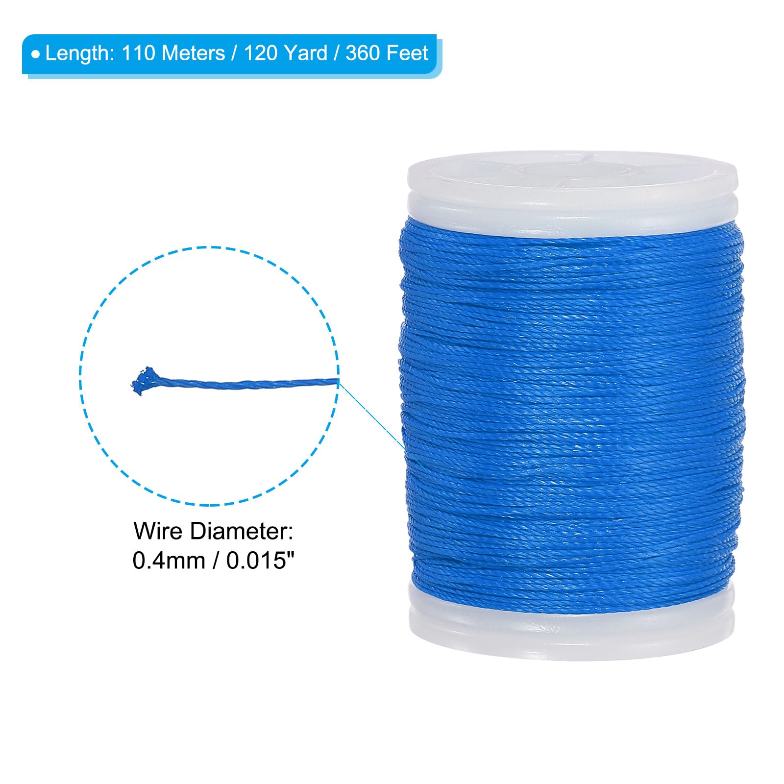PATIKIL Archery Bow String Serving Thread 120 Yard/110M - Image 2