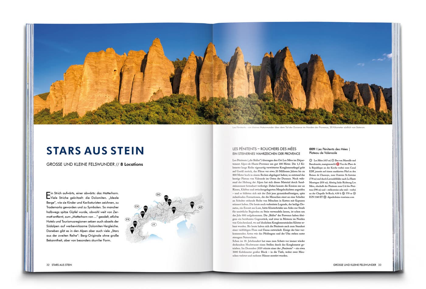 KOMPASS Bildband Die anderen Alpen: Wilde Landschaft, rätselhafte Plätze, alte Wege. 230 Entdeckungen in den Alpen