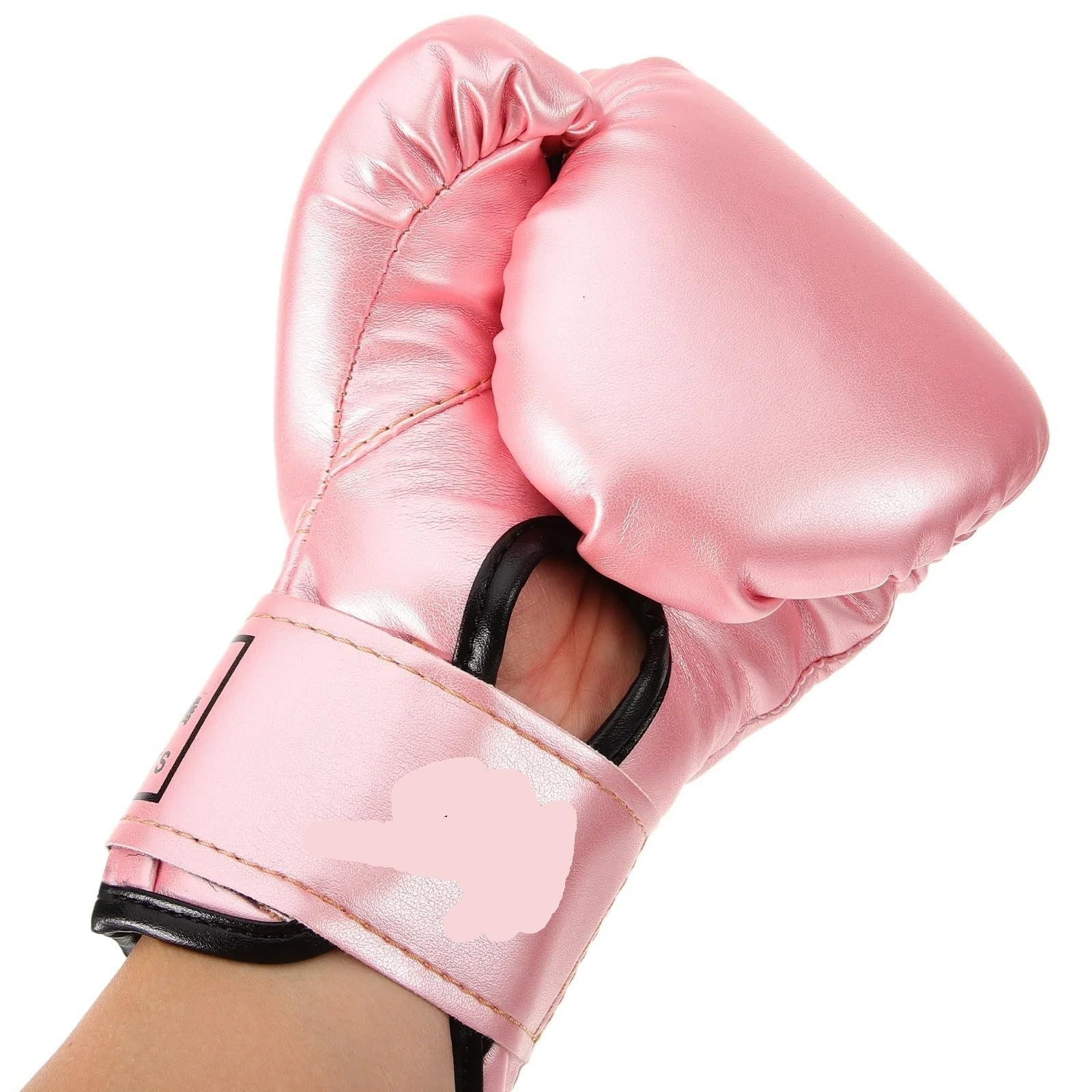 Guantone Da Boxe Guanti da boxe rosa, fornitura for allenamento, sparring, kickboxing, sandbag, guantoni portatili