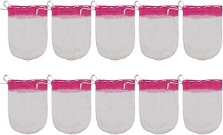 10pcs Propane Lantern Mantles, Outdoor Camping Gas Lantern Light Mantles, Repeated Use Drawstring Closure Lantern Replacement Mantles for Camping Gas Lamp