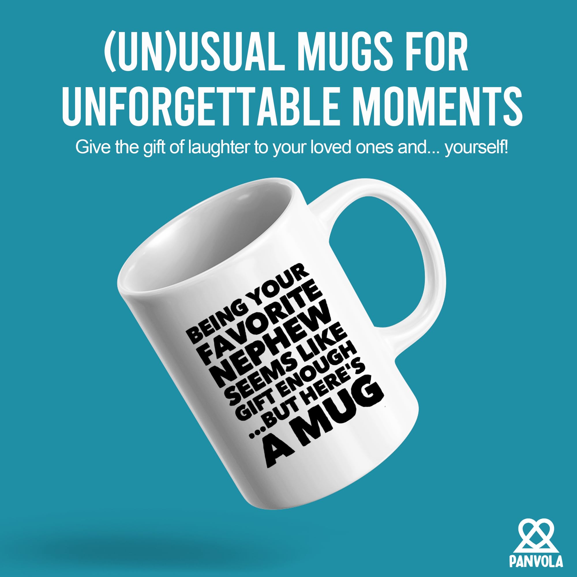 Funny Novelty Mug "Being Your Favorite Nephew" - 11 Oz Ceramic Coffee Tea Cup, White, Gift For Uncle Aunt - View #8