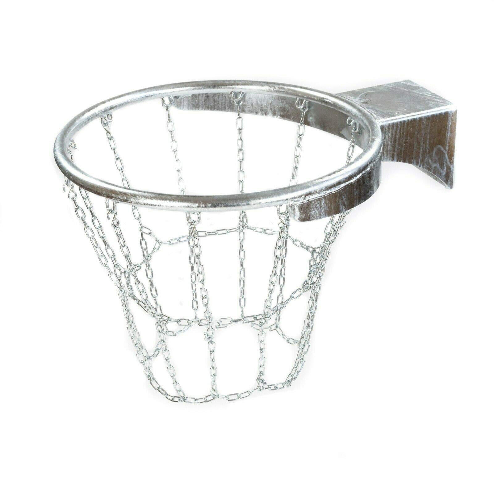 Basketballkorb Basketball Basketballring mit Ring und Stahlnetz Qualität-und Sicherheitsgeprüft Ø45 Indoor und Outdoor