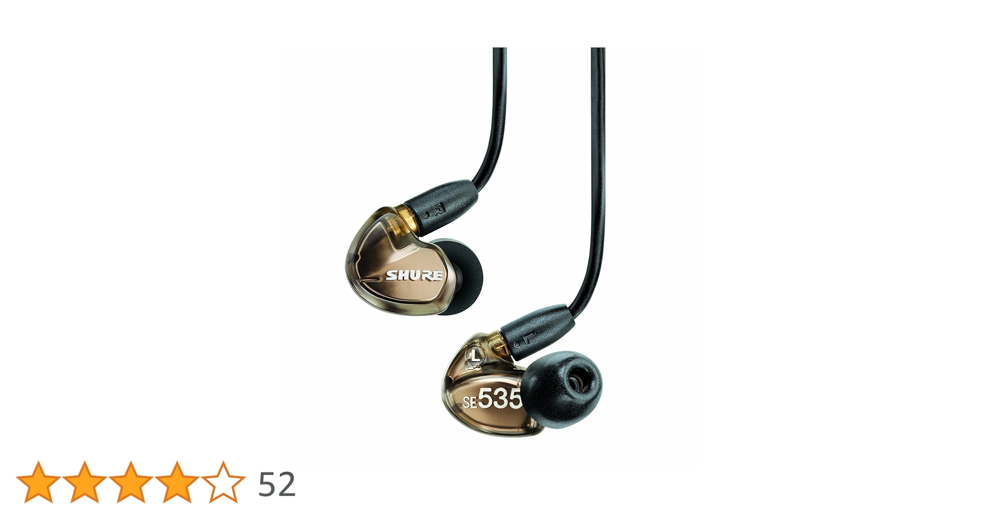 SE535-V-J　アウトレット品 SHURE 【中古】SE535-V-J【秋葉原】 – e☆イヤホン