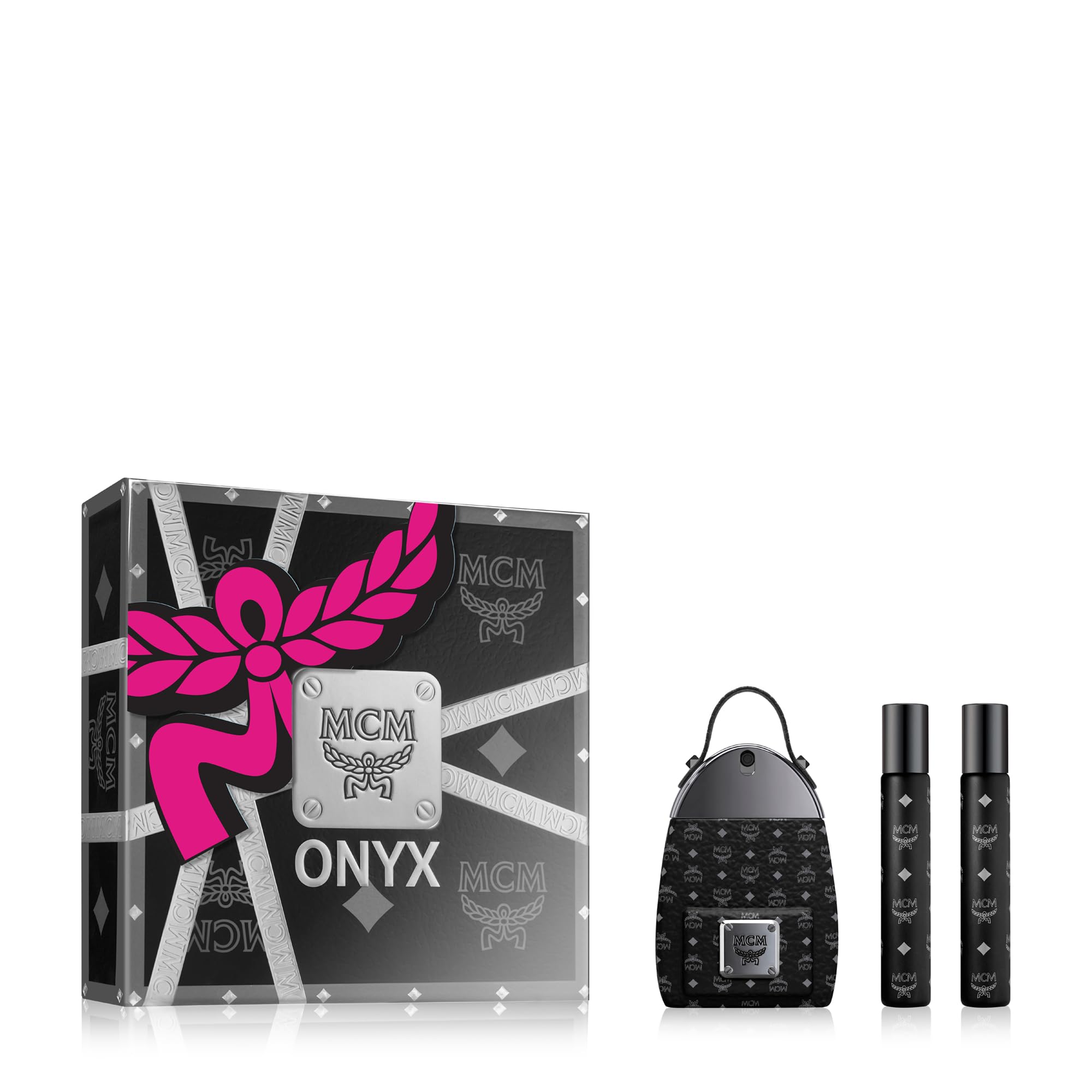 MCM ONYX Eau de Parfum 3 Piece Gift Set - Perfume Spray 2.5 Fl. Oz., and 2 x Travel Spray 0.5 Fl. Oz.,-image-49