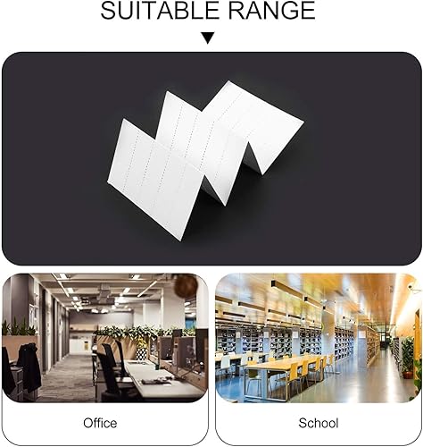 Miniatura 5 de NUOBESTY 5 piezas de clip de mano de obra colgante, etiqueta de carpetas de papel, etiqueta práctica para colgar carpeta ficha e insertos para