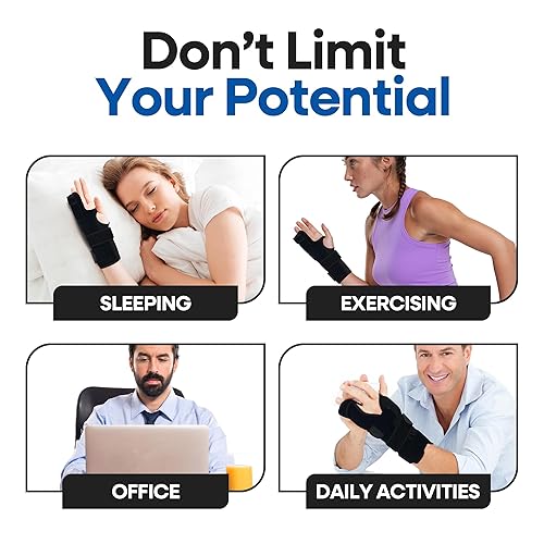 Miniatura 6 de Férula de dedo meñique Boxer Fractura  Soporte de mano para férula cubital  Férulas de anillo y dedo meñique  Molde de soporte metacarpiano roto