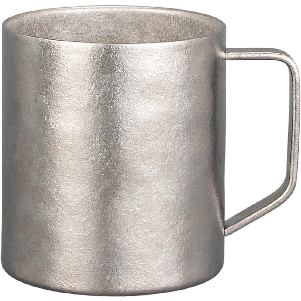 Mug en Titane avec Anse, Tasse De Camping/en Extérieur pour Boissons Chaudes Froides